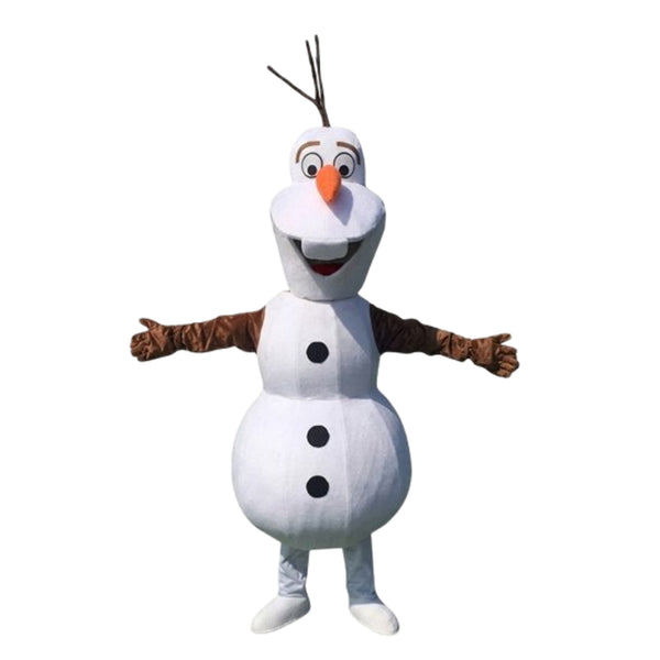 Olaf Frozen Mascot