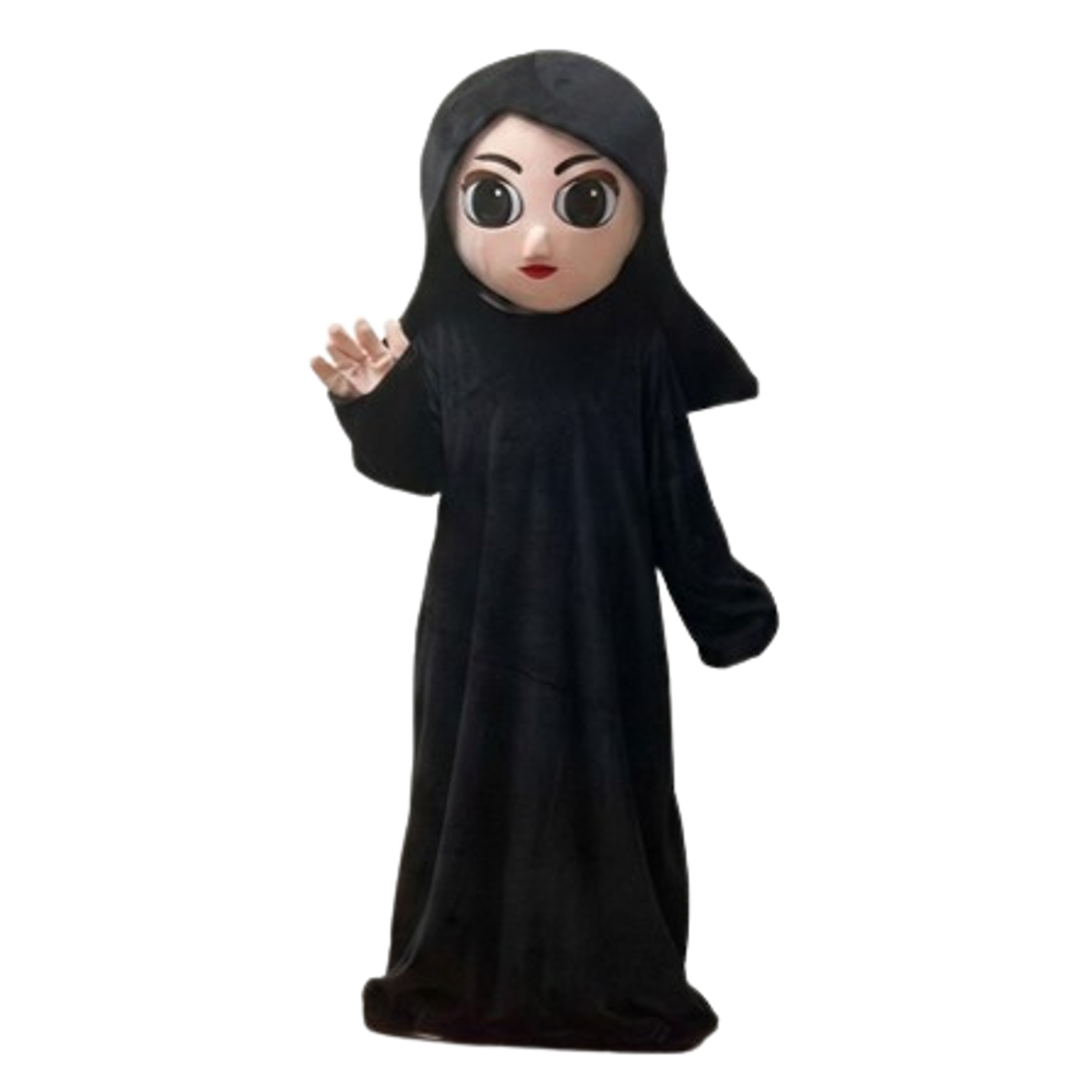 Arabic Islamic Woman Mascot