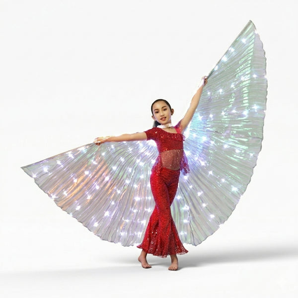 LED Wings Belly Dance Show