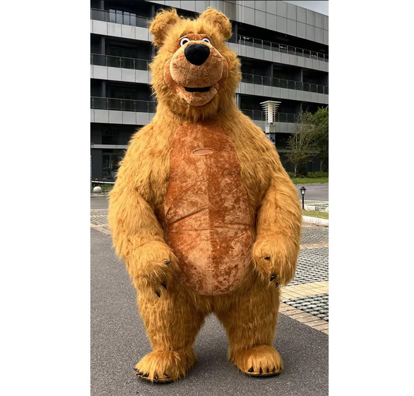 For Rent - Giant Brown Bear With Battery 3 Meters