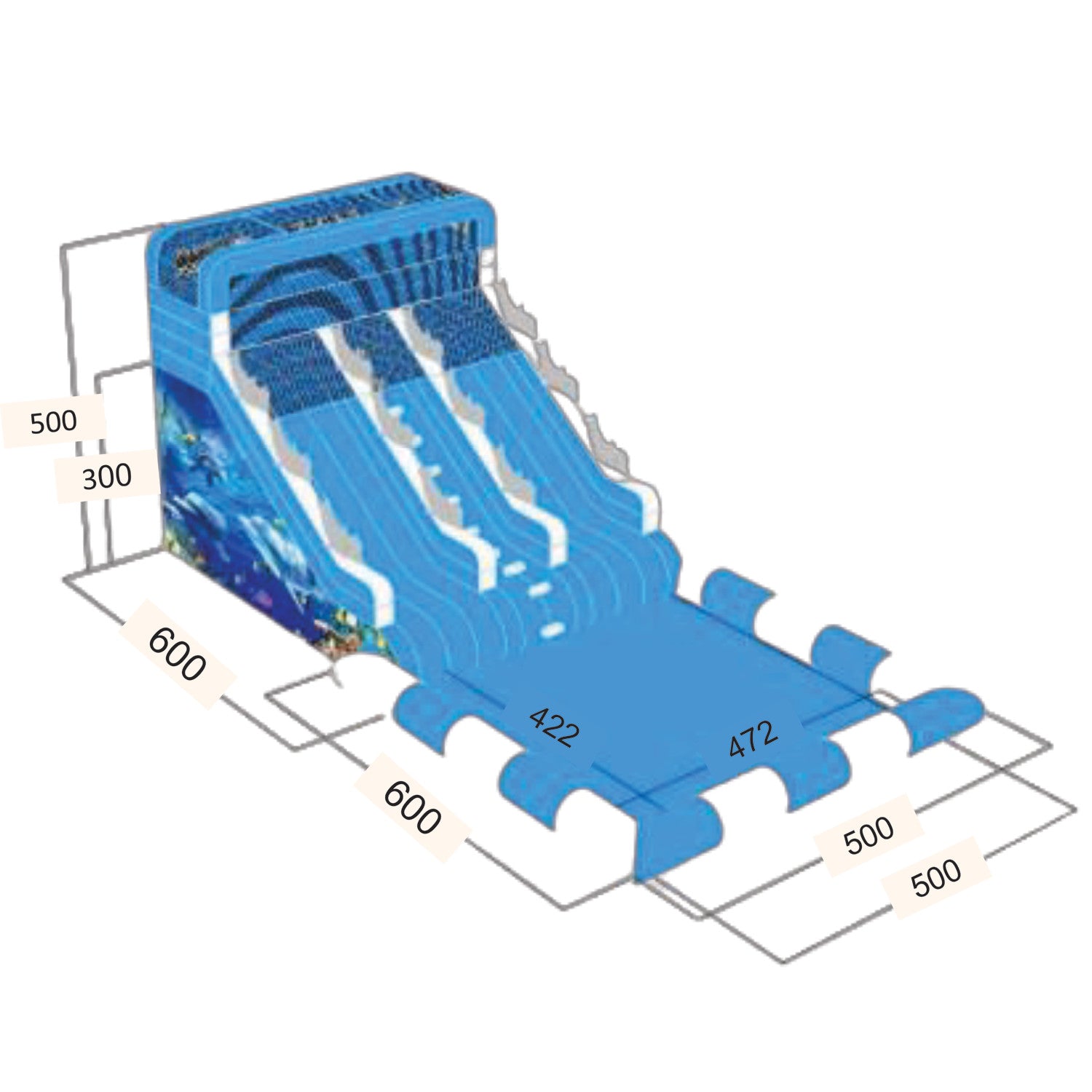 For Rent - Inflatable Large Size T-024