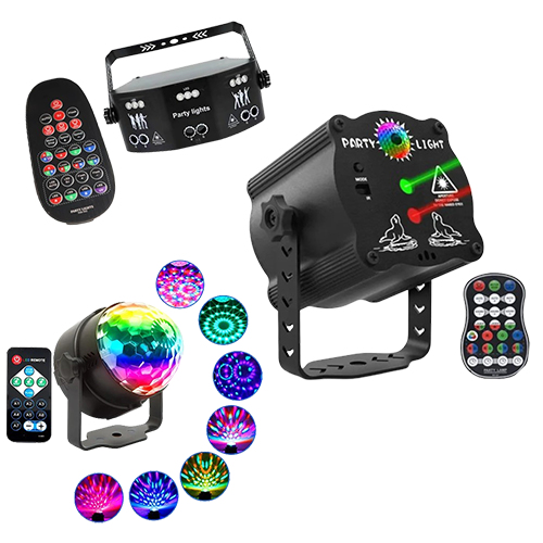 Laser DJ Stage Lights - For Rent