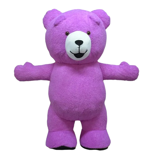 For Rent -  Pink Teddy Bear 2.6 Meters With Battery